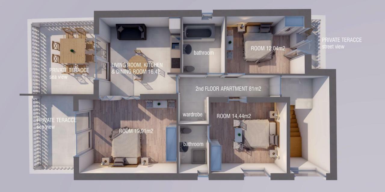Apartmani Mira Vodice Ngoại thất bức ảnh